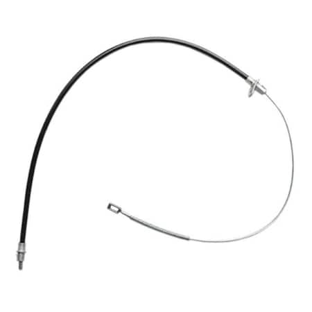 Raybestos OE Replacement; 51.69 Inch Cable Length/ 28.5 Inch Housing Length; Loop End Type/ Barrel End Type BC96048